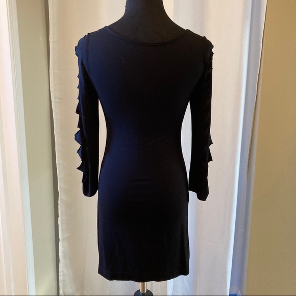 Ready for a party mini black dress - Picture 4 of 4